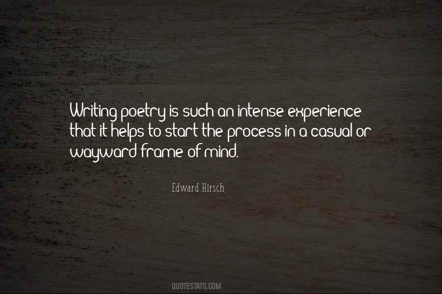 Edward Hirsch Quotes #510946