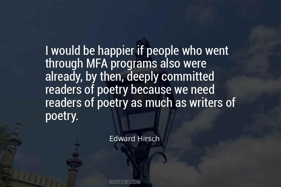 Edward Hirsch Quotes #593004