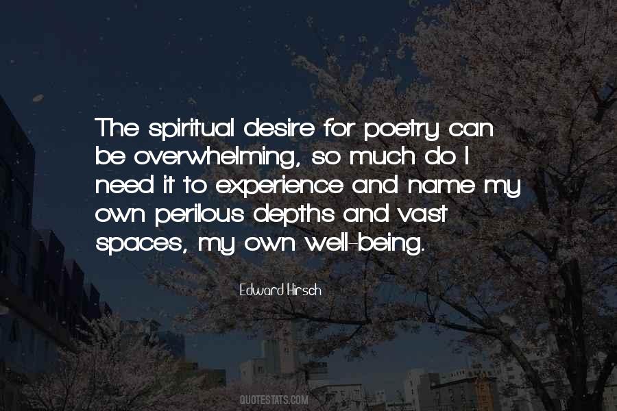 Edward Hirsch Quotes #678788