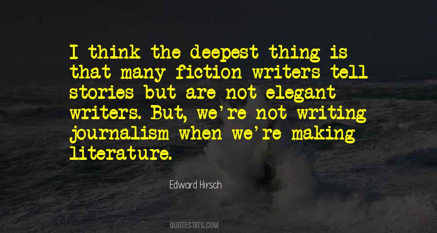 Edward Hirsch Quotes #713459