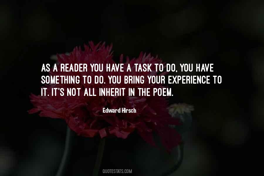 Edward Hirsch Quotes #721046