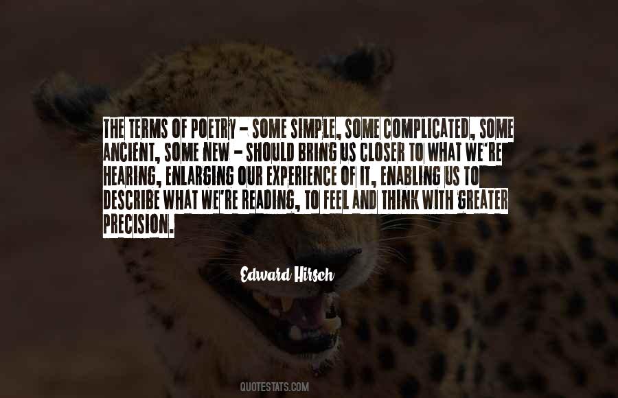 Edward Hirsch Quotes #893326
