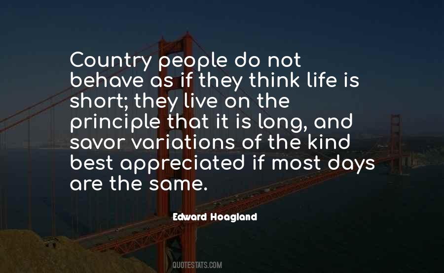 Edward Hoagland Quotes #979475