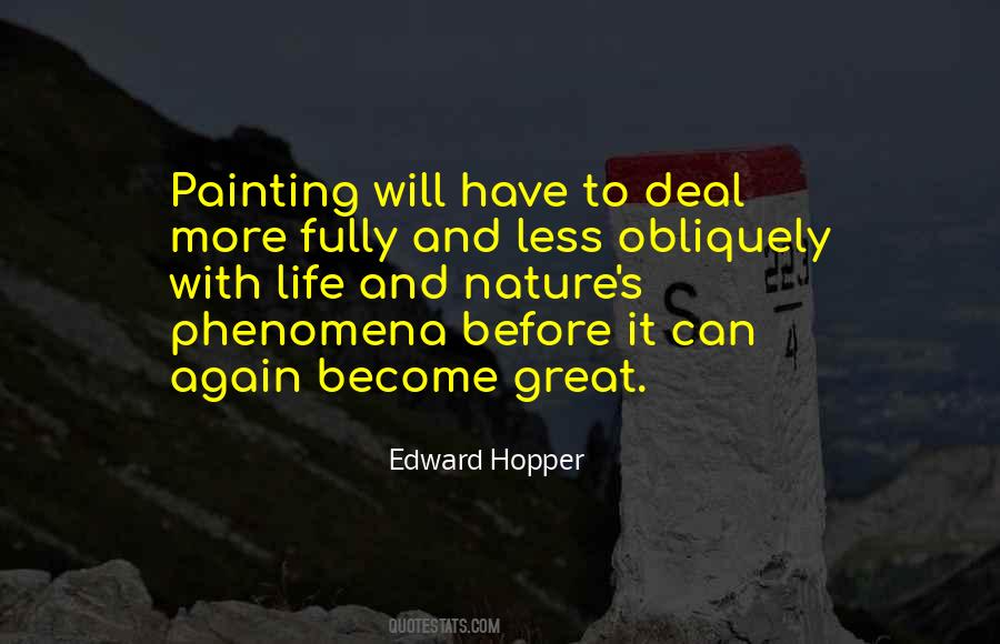 Edward Hopper Quotes #1524461