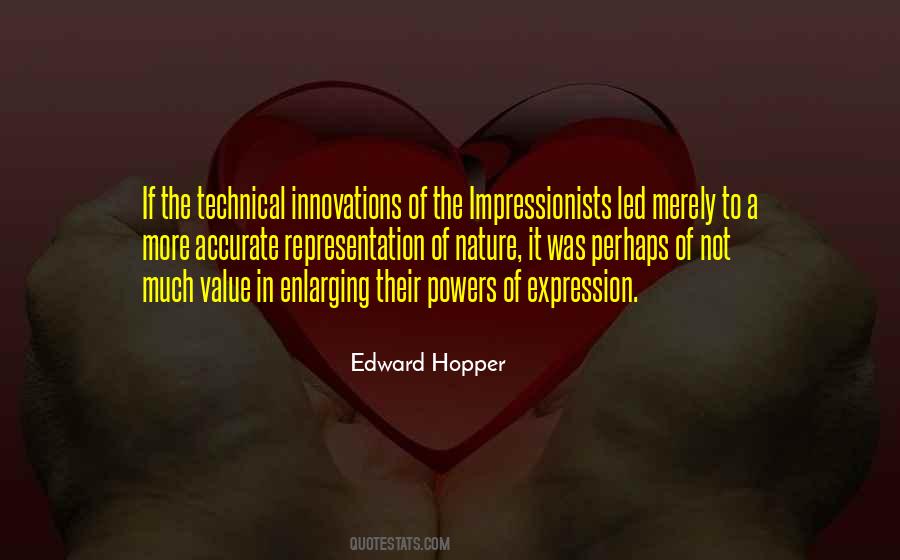 Edward Hopper Quotes #671527