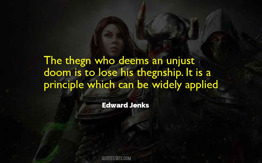 Edward Jenks Quotes #1300820