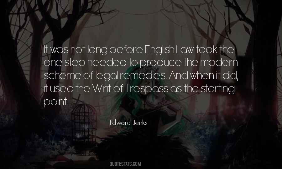 Edward Jenks Quotes #957439