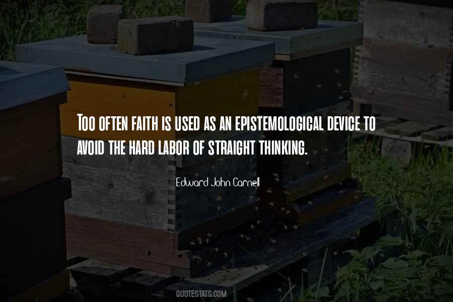 Edward John Carnell Quotes #445545