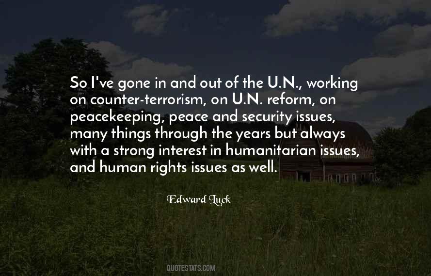 Edward Luck Quotes #1801072