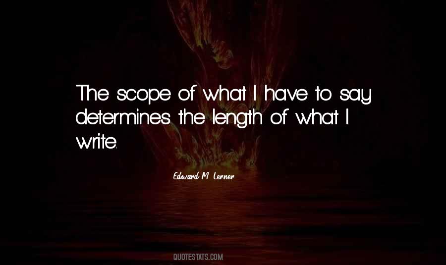 Edward M. Lerner Quotes #1316956
