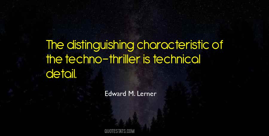 Edward M. Lerner Quotes #361131