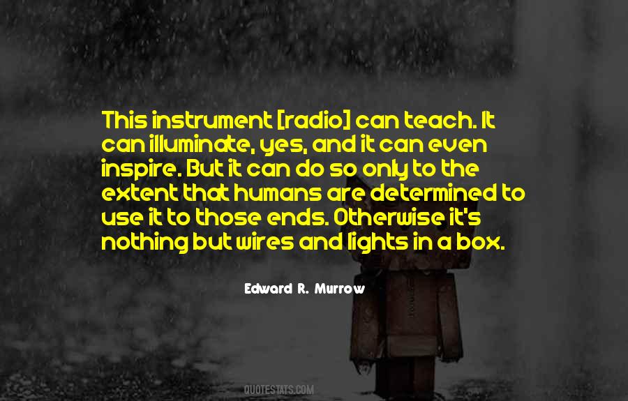 Edward R. Murrow Quotes #694112