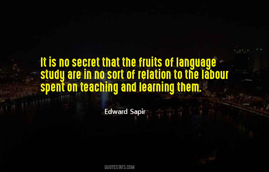 Edward Sapir Quotes #577485