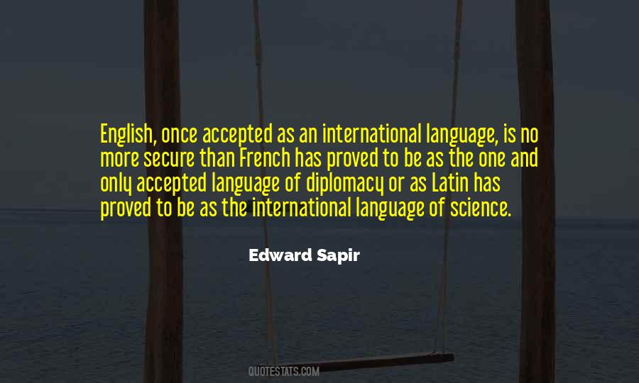 Edward Sapir Quotes #693223