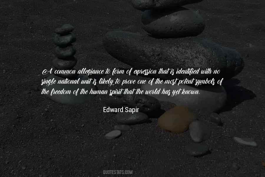 Edward Sapir Quotes #75564