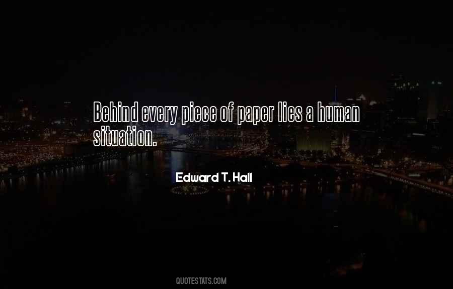 Edward T. Hall Quotes #1376175