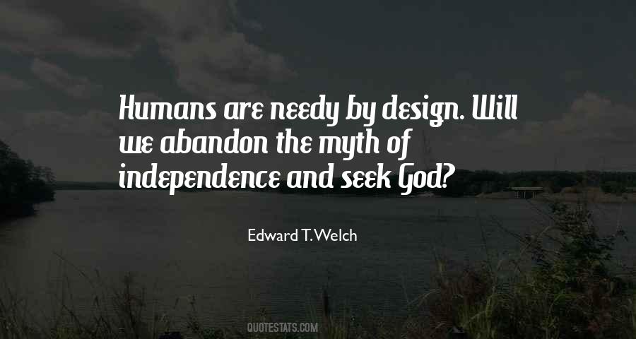 Edward T. Welch Quotes #296321