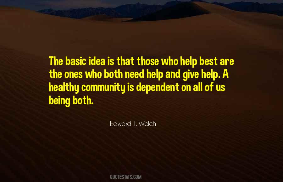 Edward T. Welch Quotes #787344
