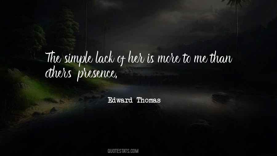 Edward Thomas Quotes #1327420