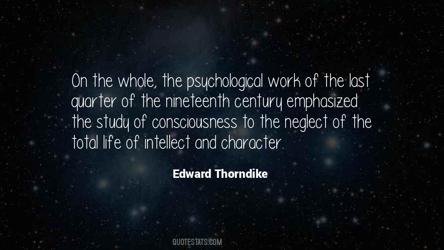 Edward Thorndike Quotes #1187056