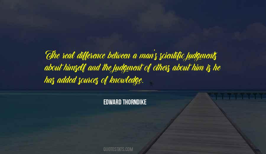 Edward Thorndike Quotes #833649