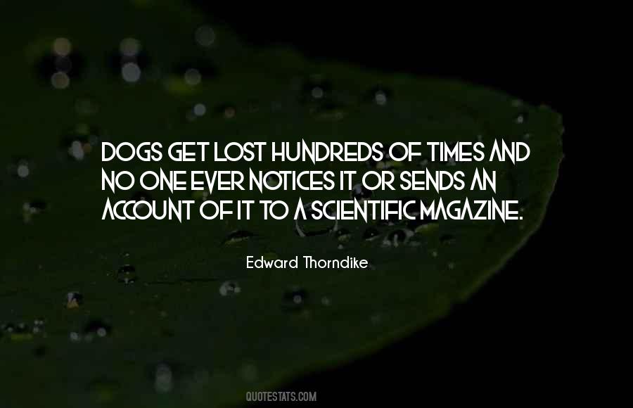 Edward Thorndike Quotes #875336