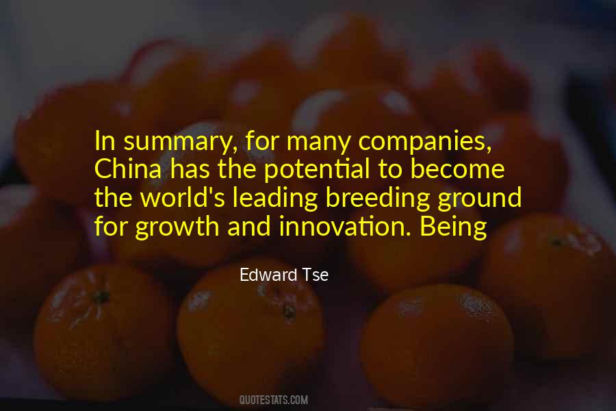 Edward Tse Quotes #1741491