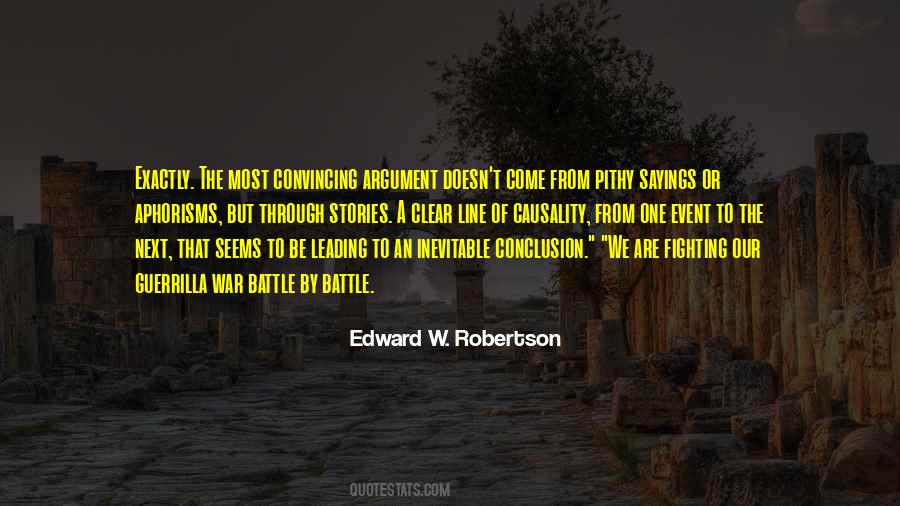 Edward W. Robertson Quotes #1650973