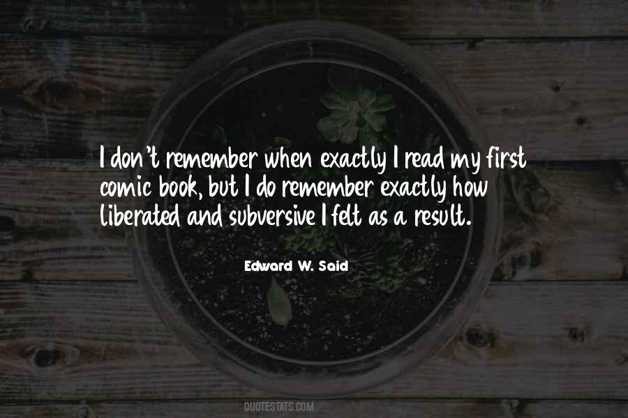 Edward W. Said Quotes #1221169