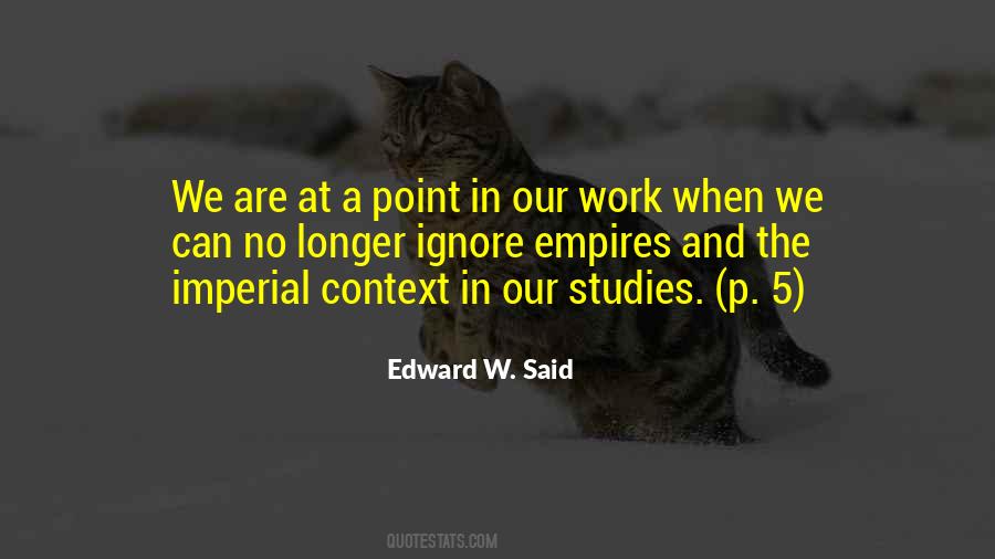 Edward W. Said Quotes #1335290