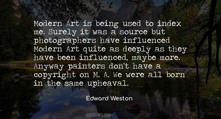 Edward Weston Quotes #12915