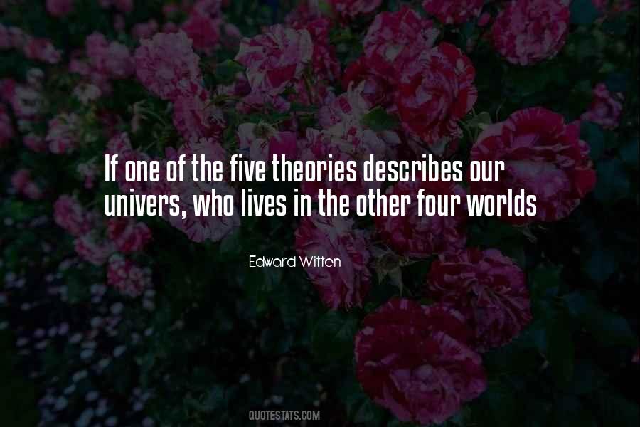 Edward Witten Quotes #406078