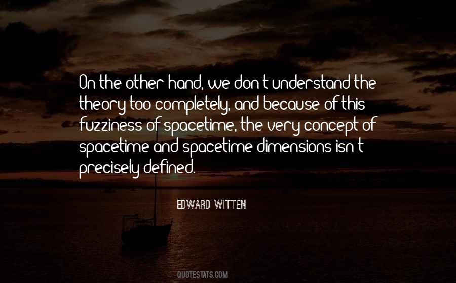 Edward Witten Quotes #927386