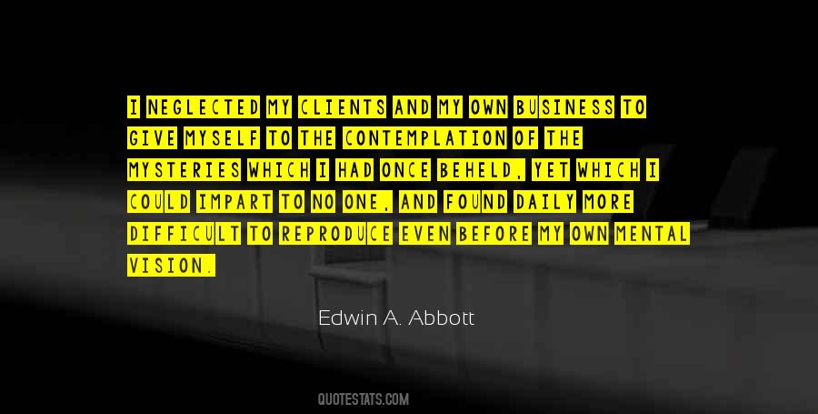 Edwin A. Abbott Quotes #1047621