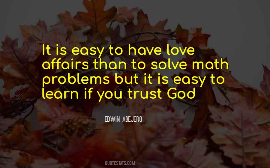 Edwin Abejero Quotes #161757