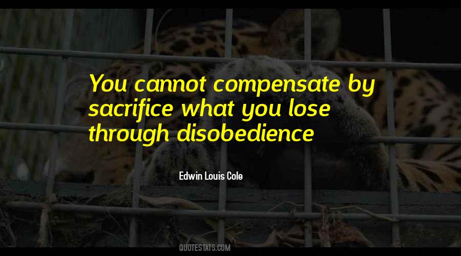 Edwin Louis Cole Quotes #1228176