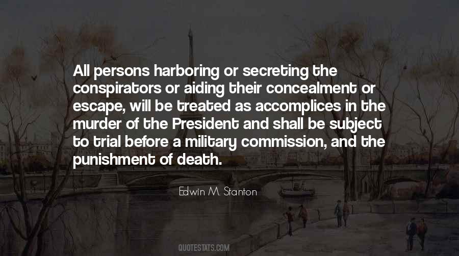 Edwin M. Stanton Quotes #1094527