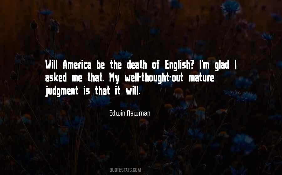 Edwin Newman Quotes #846380