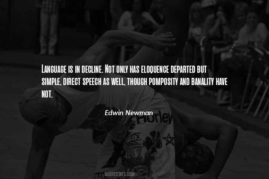 Edwin Newman Quotes #94920