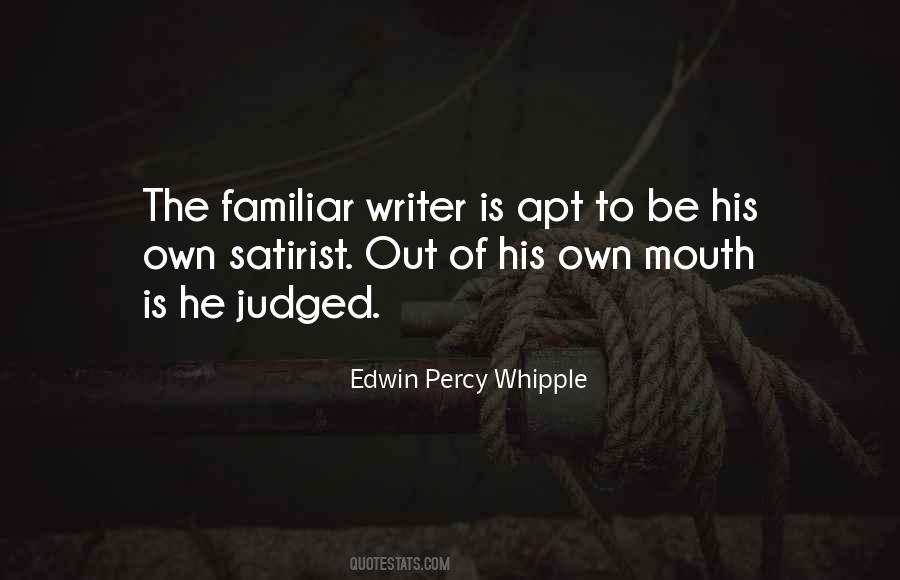 Edwin Percy Whipple Quotes #1022171