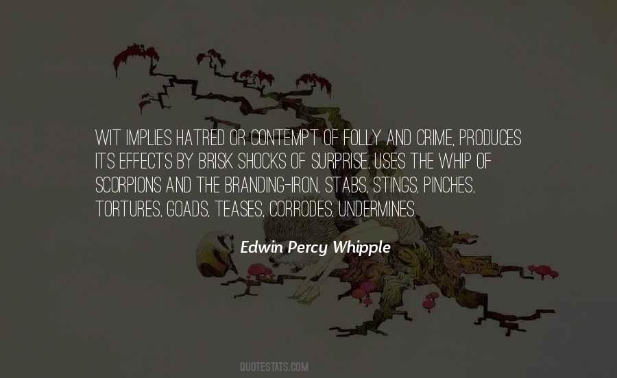 Edwin Percy Whipple Quotes #1599709