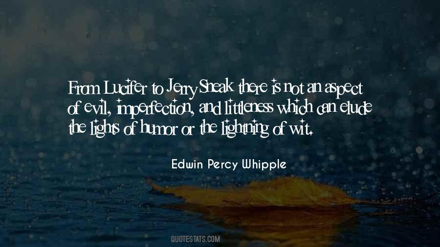 Edwin Percy Whipple Quotes #295343