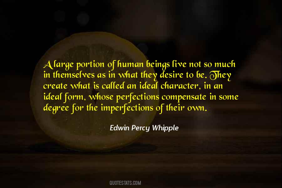 Edwin Percy Whipple Quotes #540900