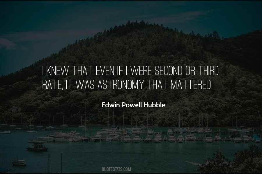 Edwin Powell Hubble Quotes #1402984