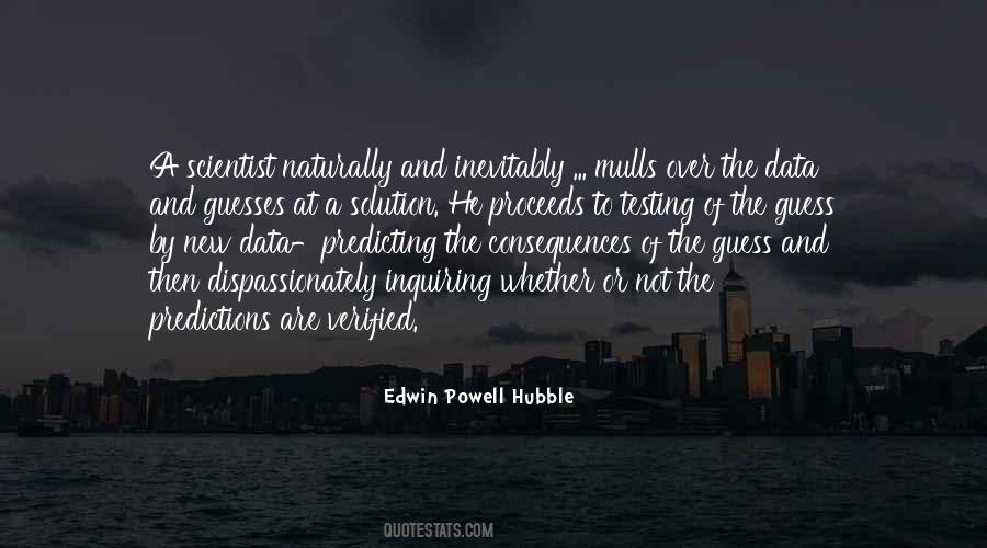 Edwin Powell Hubble Quotes #910874