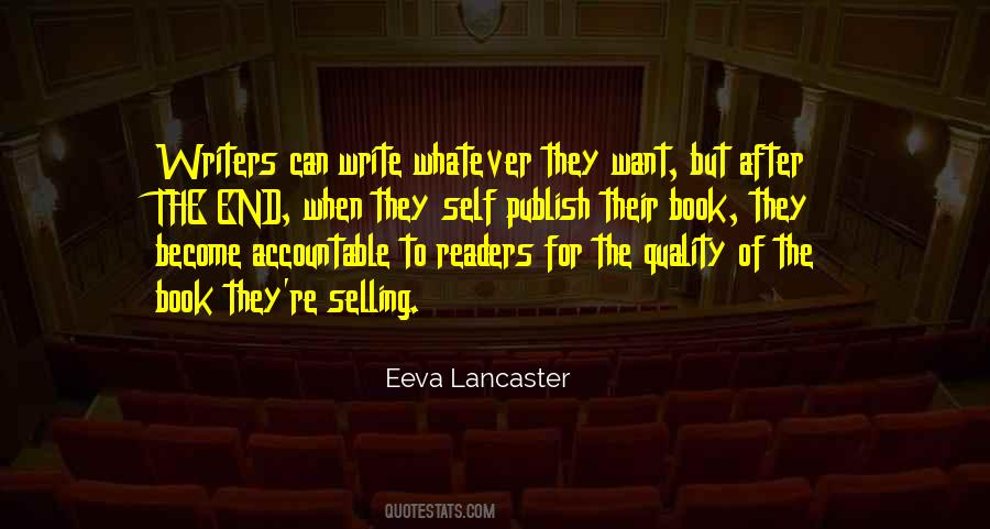 Eeva Lancaster Quotes #1049749