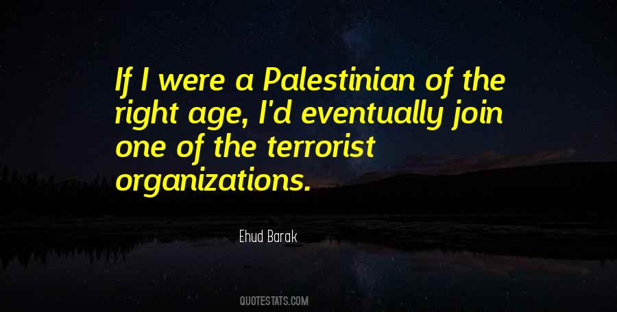 Ehud Barak Quotes #1592492