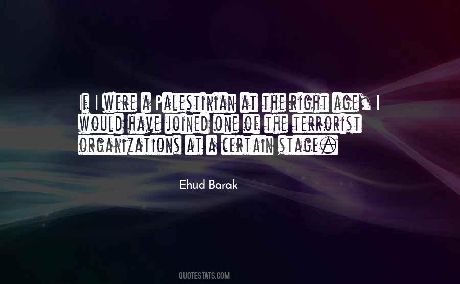 Ehud Barak Quotes #972155