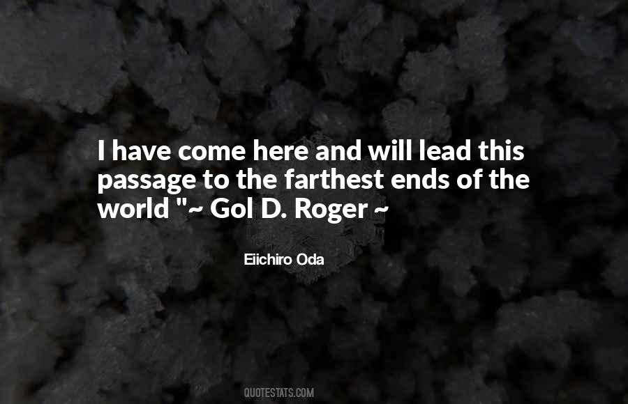 Eiichiro Oda Quotes #1538574