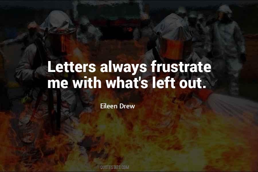 Eileen Drew Quotes #752501